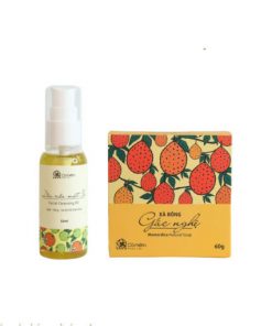 Combo Rửa Mặt Gấc Nghệ